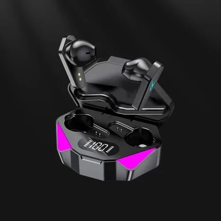Fone de Ouvido X15 para Jogos Bluetooth 5.0, Baixa Latência, Som Estéreo, Headset Gamer